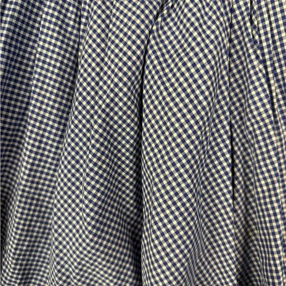 Ralph Lauren blue gingham skirt 12 cottagecore - Picture 4 of 8